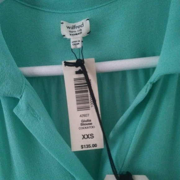 Wilfred Aritzia NWT Silk Blouse - Picture 3 of 3